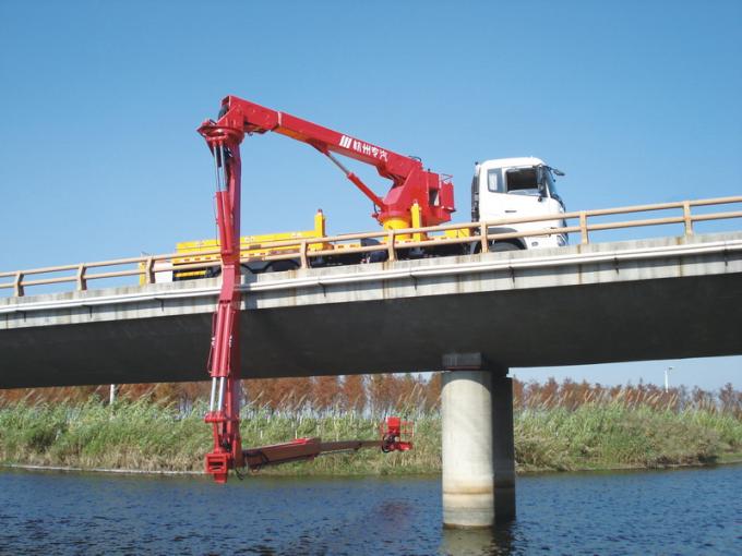 نوع بوم تحت الجسر معدات الوصول دونغفنغ الشاسيه (اليورو 4) 6x4 245HP / 270HP
