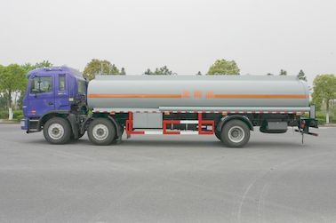 JAC Mobile Refueling Oil Tank Truck 6x2 , Fule Oil Delivery Trucks 20000L